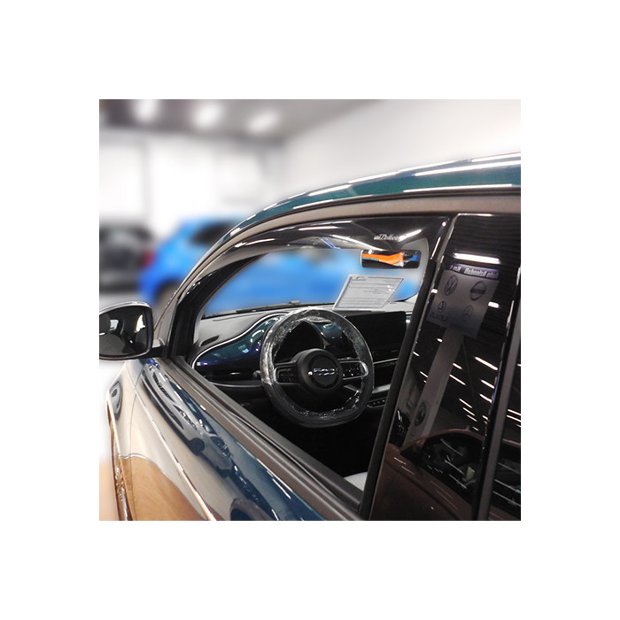 Deflettori Aria Per Fiat 500L 5 Porte - Antivento E Antiturbo, Dal 2012 - Foto 9