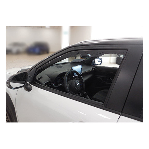 ClimAir 3780 Deflettori D'aria Laterali Per Toyota Yaris XP13 5 Porte (2011) - Riparo Da Pioggia E Vento