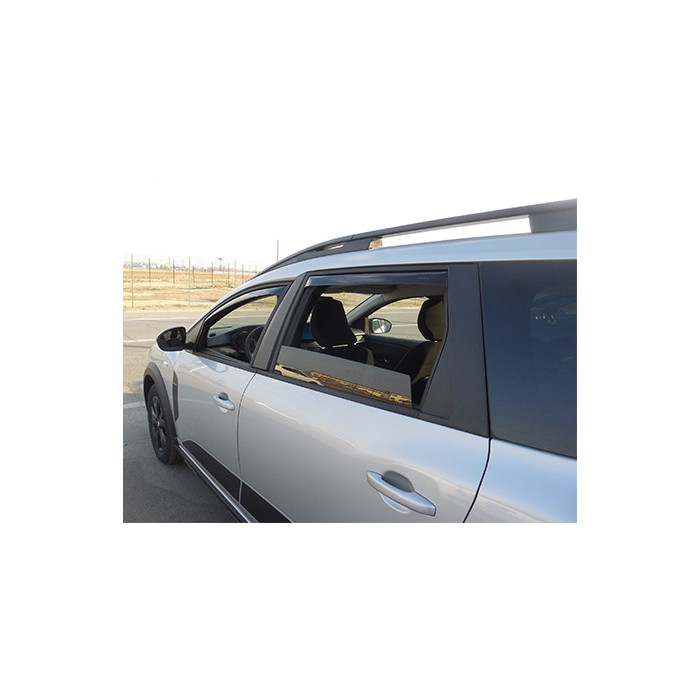 Deflettori aria Farad per DACIA JOGGER 5 porte 2022> - kit portiere anteriori + posteriori