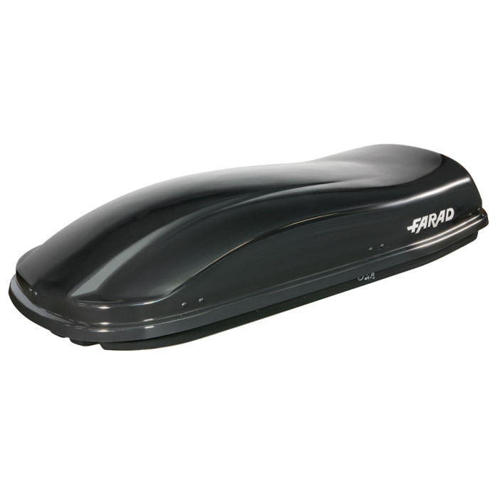 Baule portatutto Farad Marlin 480L nero lucido - SECONDA SCELTA