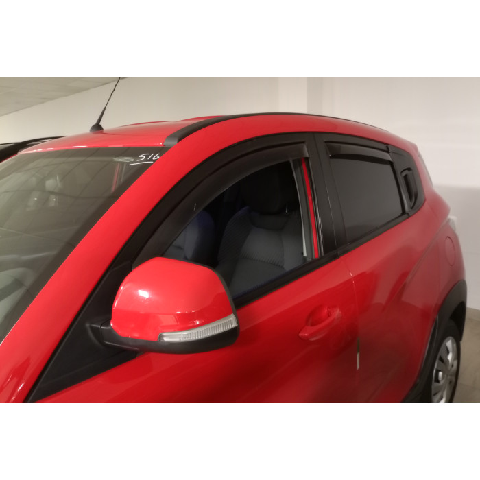 Deflettori aria Farad per MAHINDRA KUV 100 2018> - kit portiere anteriori + posteriori