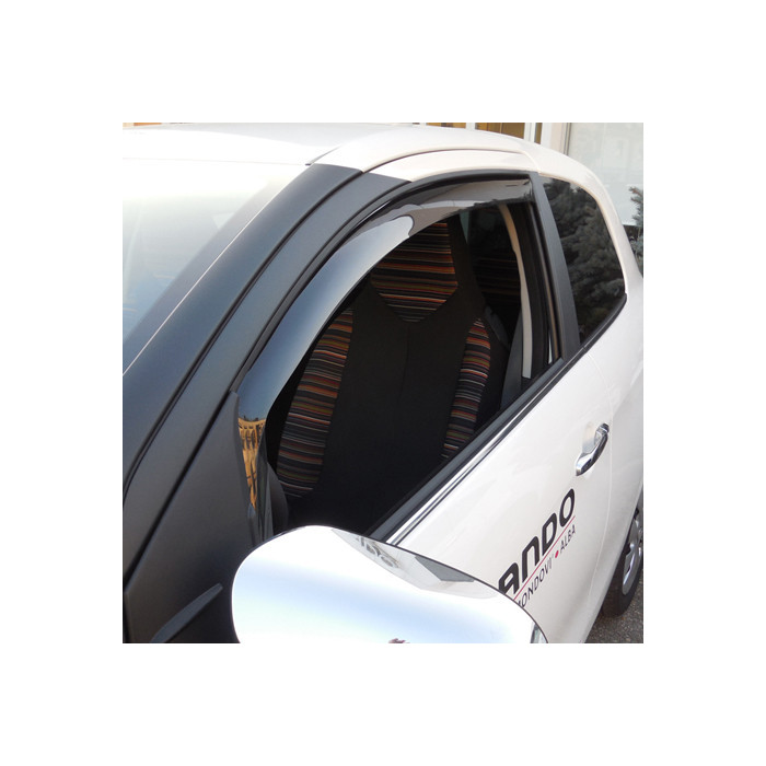 Deflettori aria Farad per PEUGEOT 108 3 porte 2014-2021 - portiere anteriori
