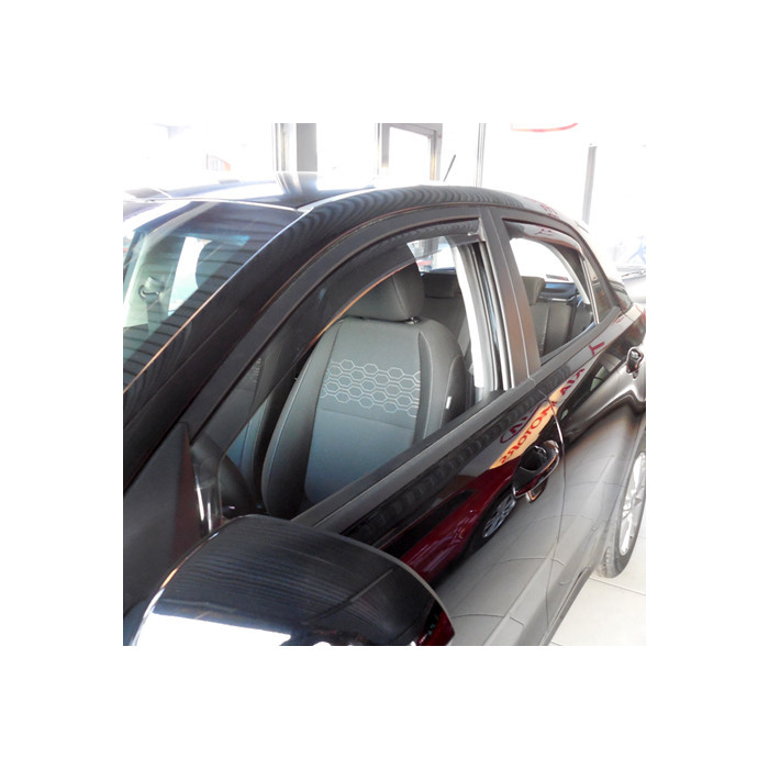 Deflettori aria Farad per KIA RIO 5 porte 2017> - kit portiere anteriori + posteriori