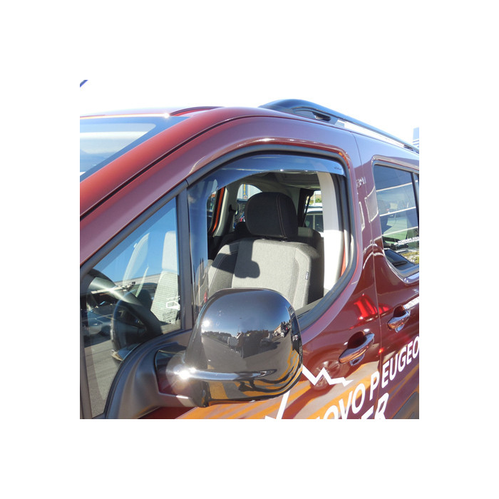 Deflettori aria Farad per PEUGEOT RIFTER 3 porte 2018> - portiere anteriori