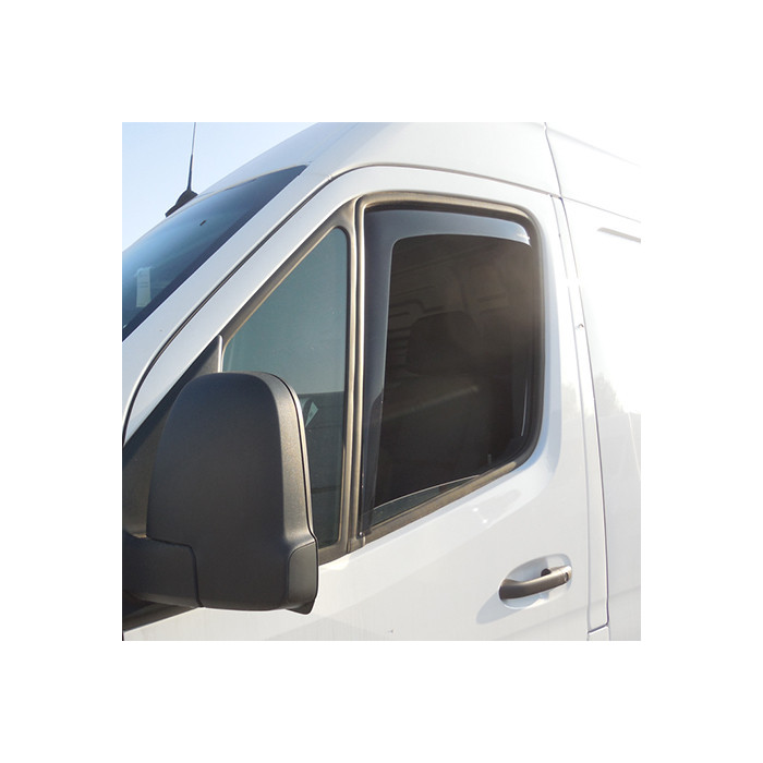 Deflettori aria Farad per MERCEDES SPRINTER W907 2 porte 2019> - portiere anteriori Deflettori aria Farad per MERCEDES SPRINTER W907 2 porte 2019> - portiere anteriori